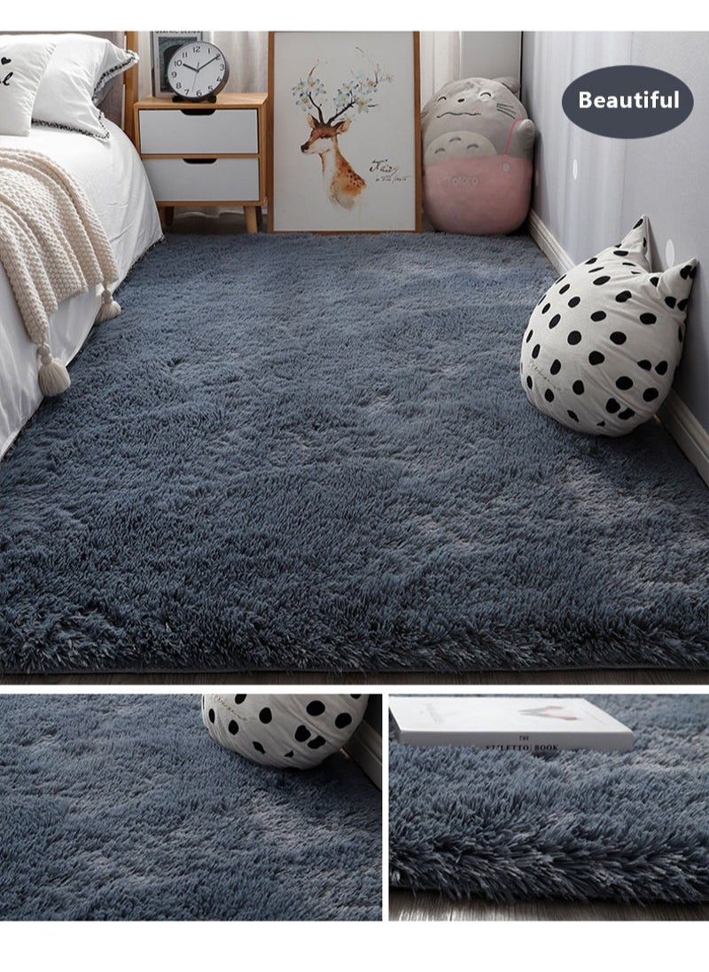 Generic Area Carpet Non-Slip Soft Plush Carpet Floor Carpet Living Room Bedroom Decorative Carpet 200x300cm  - Image 1