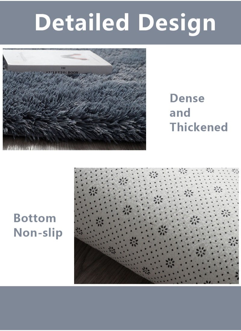 Generic Area Carpet Non-Slip Soft Plush Carpet Floor Carpet Living Room Bedroom Decorative Carpet 200x300cm  - Image 3