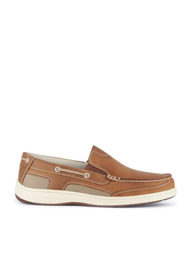 Dockers Men's Tiller Boat Shoe, Dark Tan, 7 M US - Image 1
