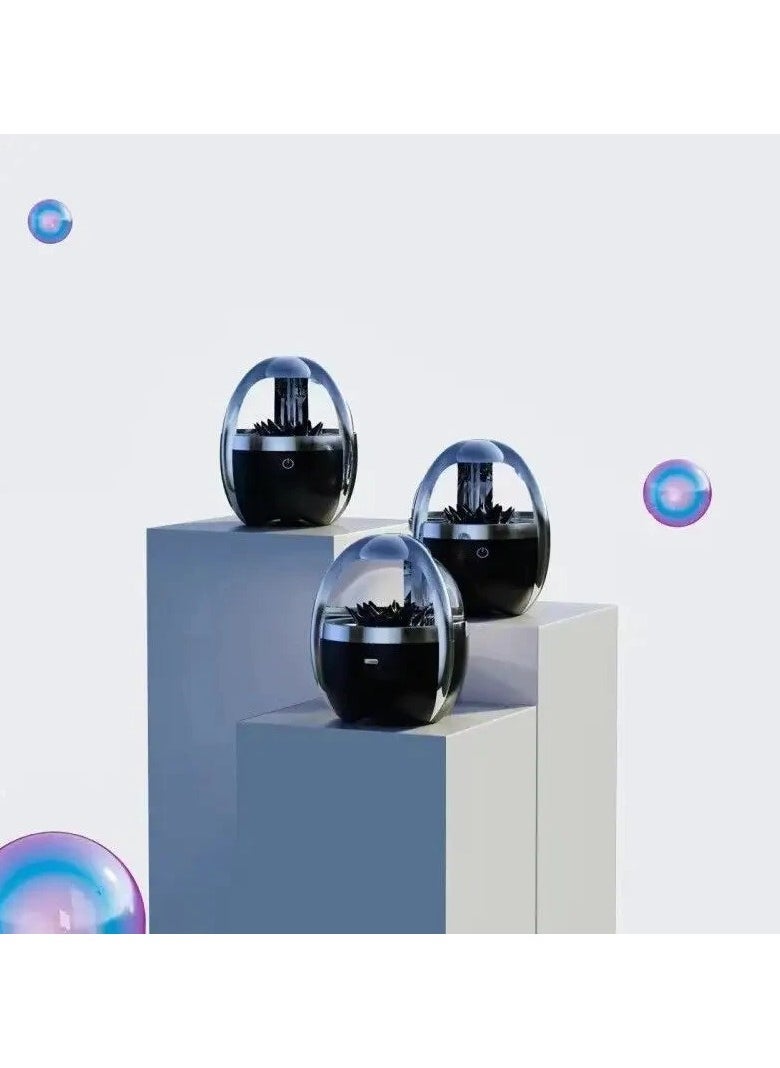 Arabian Gear - Dancing Ferrofluid Speaker, Sound Visualizer, Speaker Sound Visualizer, Magnetic Fluid Speaker, Magnetic Fluid 360 Surround Sound, Dancing magnet particle with Music Rhythm - Image 1