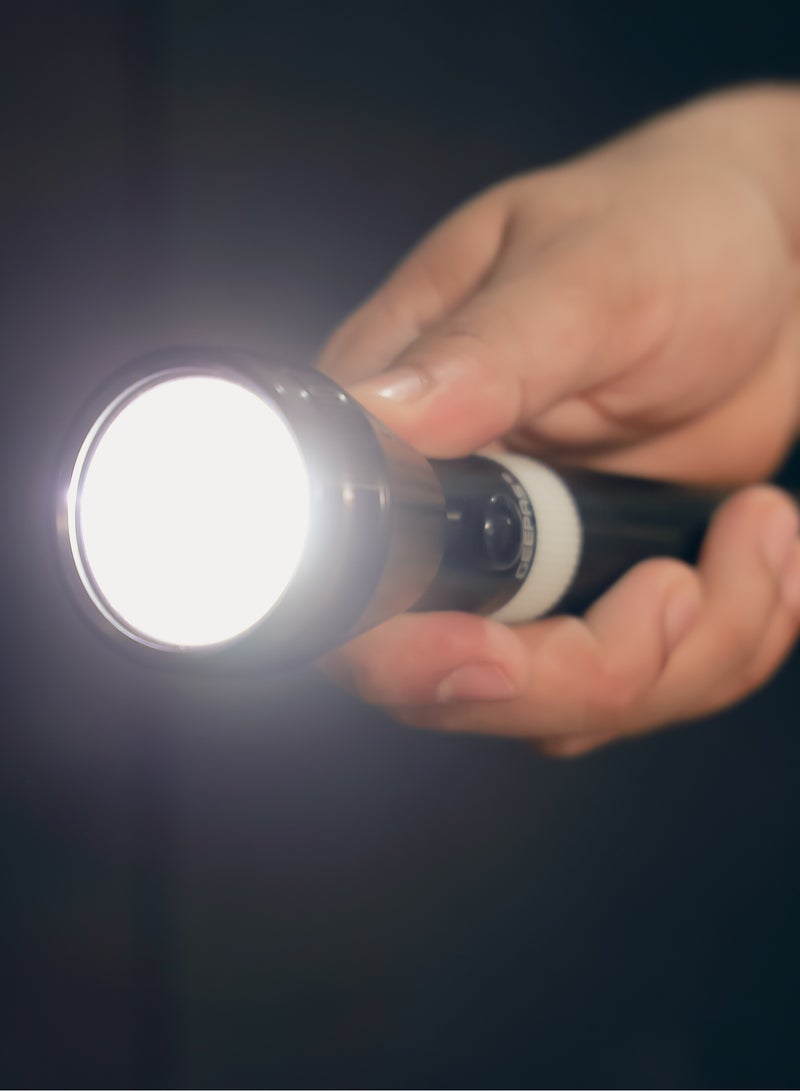 GEEPAS مجموعة فانوس ومصباح يدوي LED قابلة لإعادة الشحن، بطارية حمض الرصاص محكمة الغلق 4 فولت قابلة لإعادة الشحن، 30 قطعة SMD LED، مخرج USB 5 فولت، مدخل طاقة شمسية، مدة طويلة - Image 4