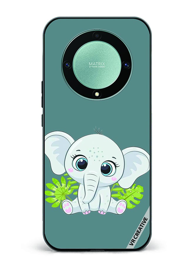 VR CREATIVE Protective Case Cover For Honor X9b Elephant Design Multicolour - Image 1