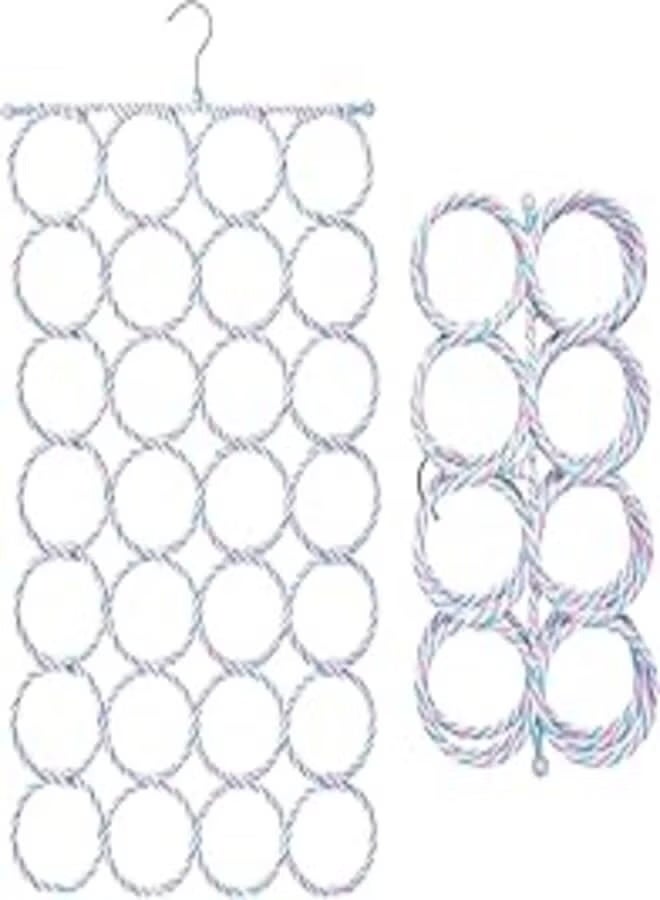 منظم للشالات من 28 فتحة متعدد الألوان - Image 3