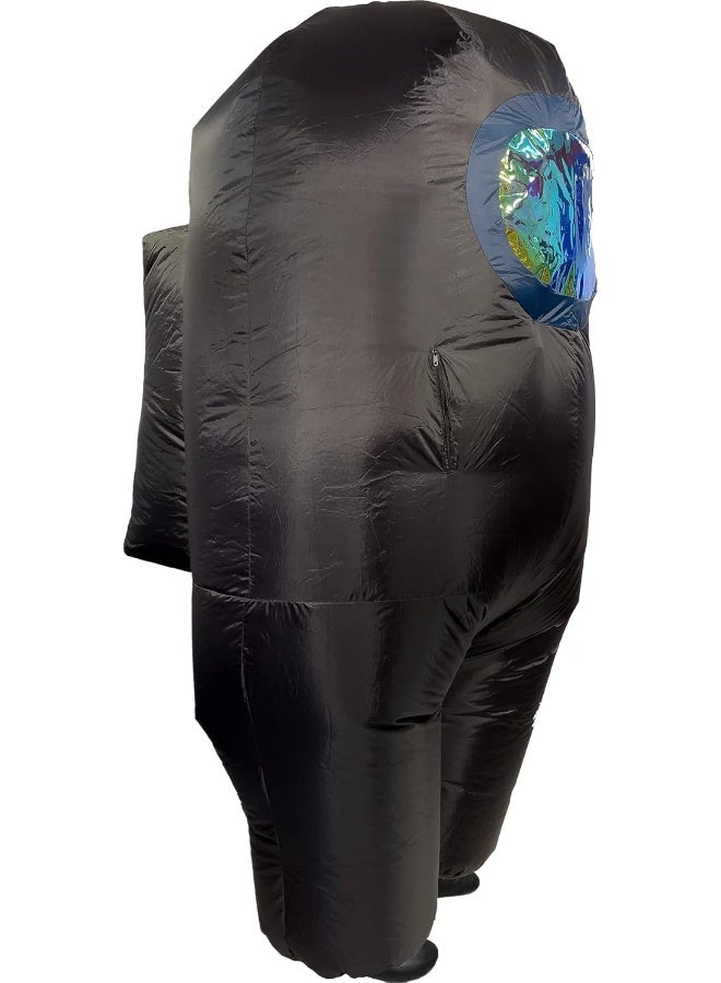 Among Us Inflatable Adult Costume, Black, 10516 - Image 4