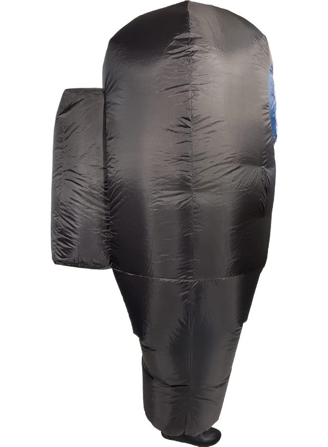 Among Us Inflatable Adult Costume, Black, 10516 - Image 1