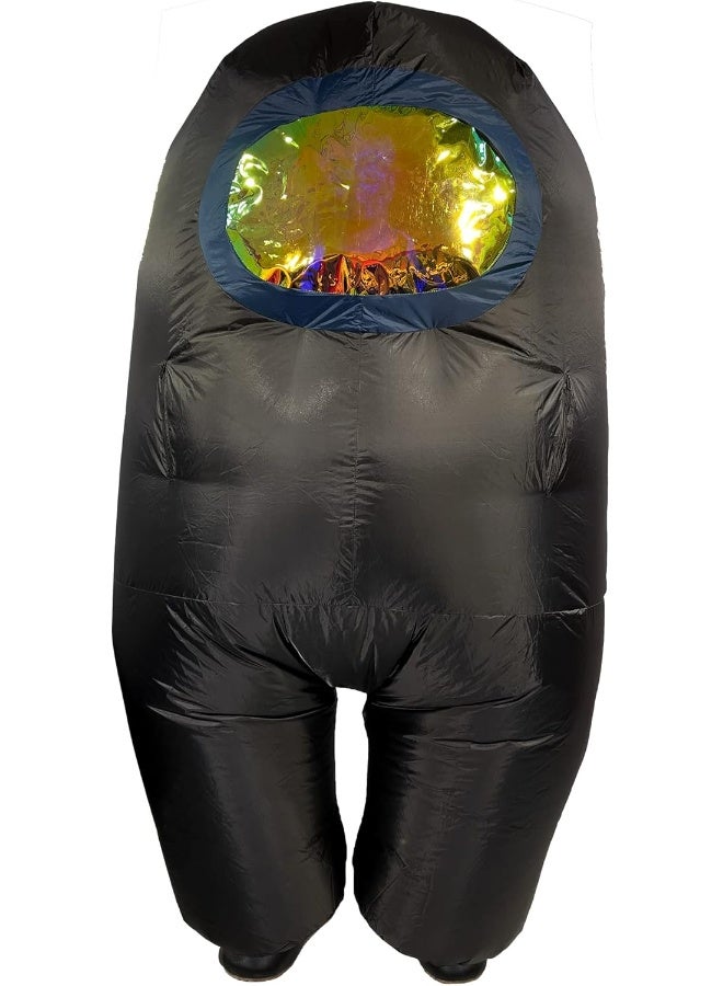 Among Us Inflatable Adult Costume, Black, 10516 - Image 5