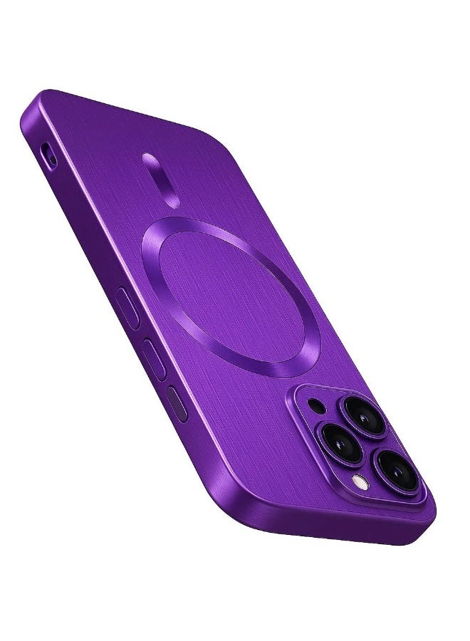 iPhone 16 /16Pro/16Pro Max cover, MagSafe Case with Magnetic Wireless Charge, Matte Soft Glass Lens Protection - Image 1