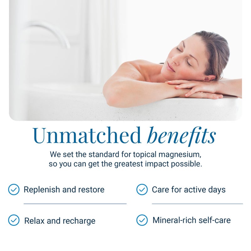 Ancient Minerals Magnesium Bath Flakes Forest Calm - Resealable Magnesium Bag of Zechstein Chloride Alternative to Epsom Bath Salt (1.65 lb) - Image 4