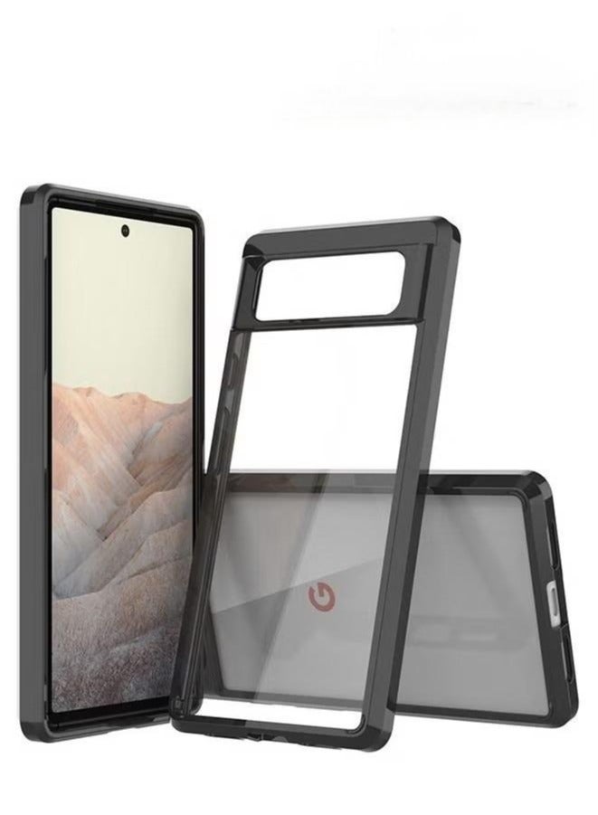 Google Pixel 6 Case Shockproof Anti-Drop TPU Back Bumper Protective Phone Case Cover - Image 1