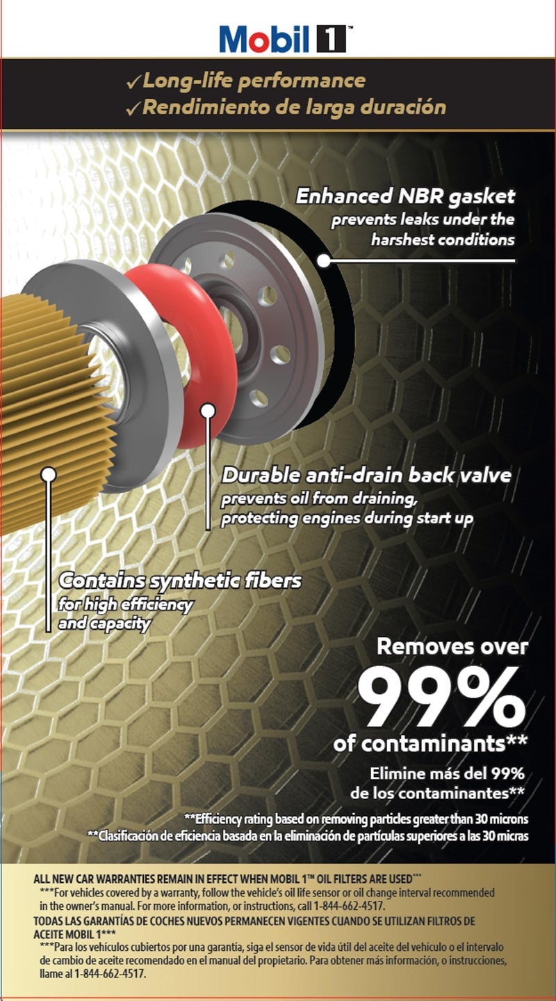 موبيل فلتر زيت موبيل 1 M1-405A للأداء الممتد - Image 2