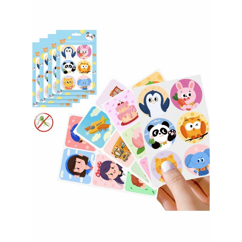 SOLARAE Natural Protection Patches Stickers for Kids Adults Travel Hiking Camping Patio Fishing Activities 72 Sheet 432 Pack - Image 1