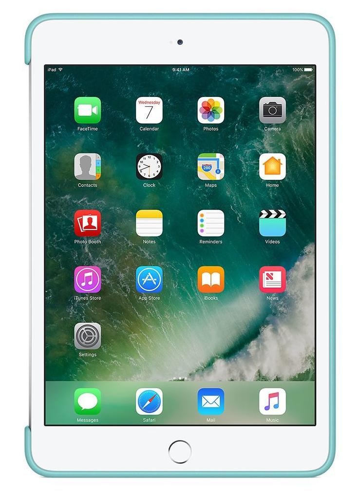 Apple Silicone Case For iPad mini 4 Sea Blue - Image 1