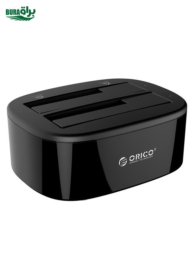 BURAQ ORICO 6228US3 2.5 / 3.5 inch SATA HDD / SSD 2 Bay USB 3.0 Hard Drive Dock  - Image 2
