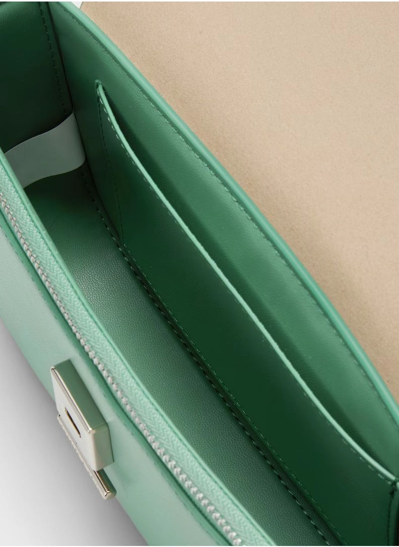 Charles & Keith Koa Square Push-Lock Shoulder Bag  - Image 5