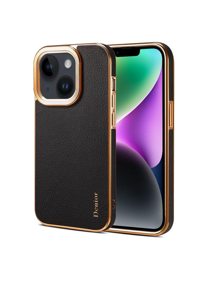 دينيور جراب لهاتف iPhone 14 مصنوع من جلد البقر المطلي - Image 1
