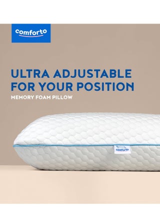 Comforto Classic Cooler Memory Foam Pillow 60x40x13 cm - view 3