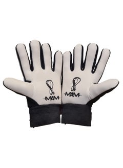MAM Kid's Goalkeeper Gloves Finger Protection Latex World Cup Design  - Image 2
