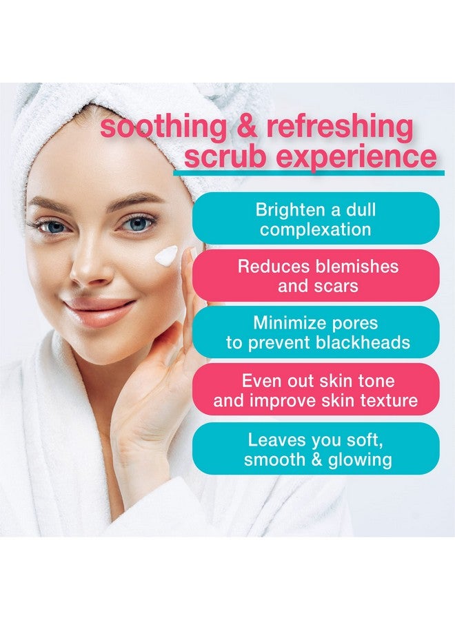 Touch Microdermabrasion Facial Scrub and Face Exfoliator - Exfoliating Face Scrub Polish Cream with Dermatologist Grade Crystals for Anti-Aging, Dullness, Wrinkles, and Pores - Large 4 Ounce Size - Image 2