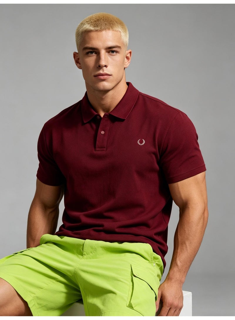 Fred Perry unisex laurel wreath logo Polo shirt, breathable cotton short sleeves, classic loose casual models for men and women. - Image 1