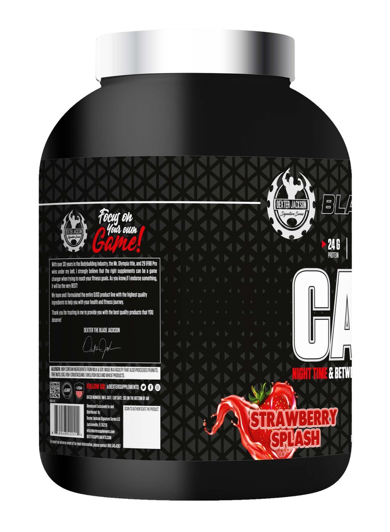 دكستر جاكسون بروتين كازين من Dexter Jackson Black Series - بنكهة الفراولة - Image 2