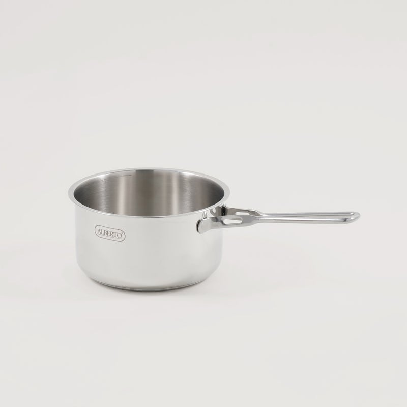 Alberto stainless steel 7pcs cookware set, silver - Image 5