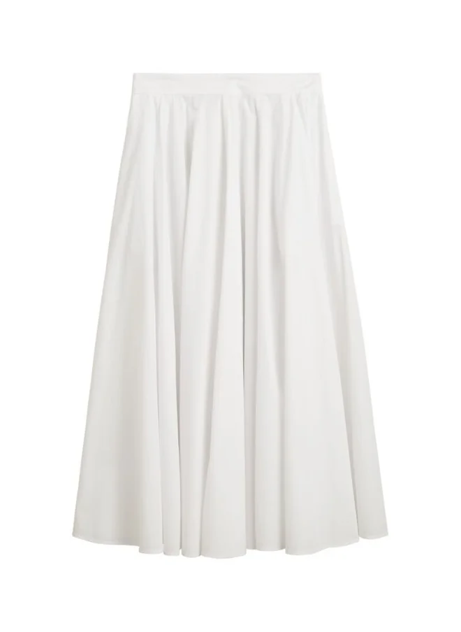 غانت Cotton Midi Skirt
