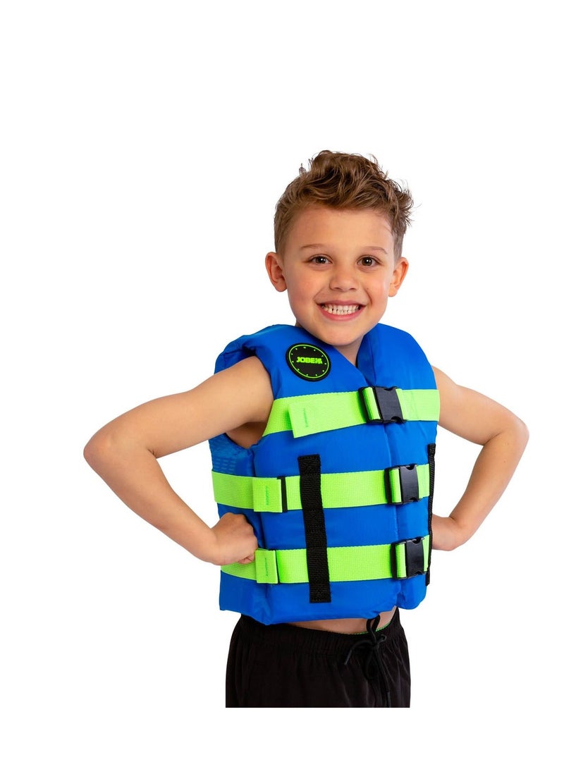 JOBE Nylon Life Vest Kids Blue - Image 1