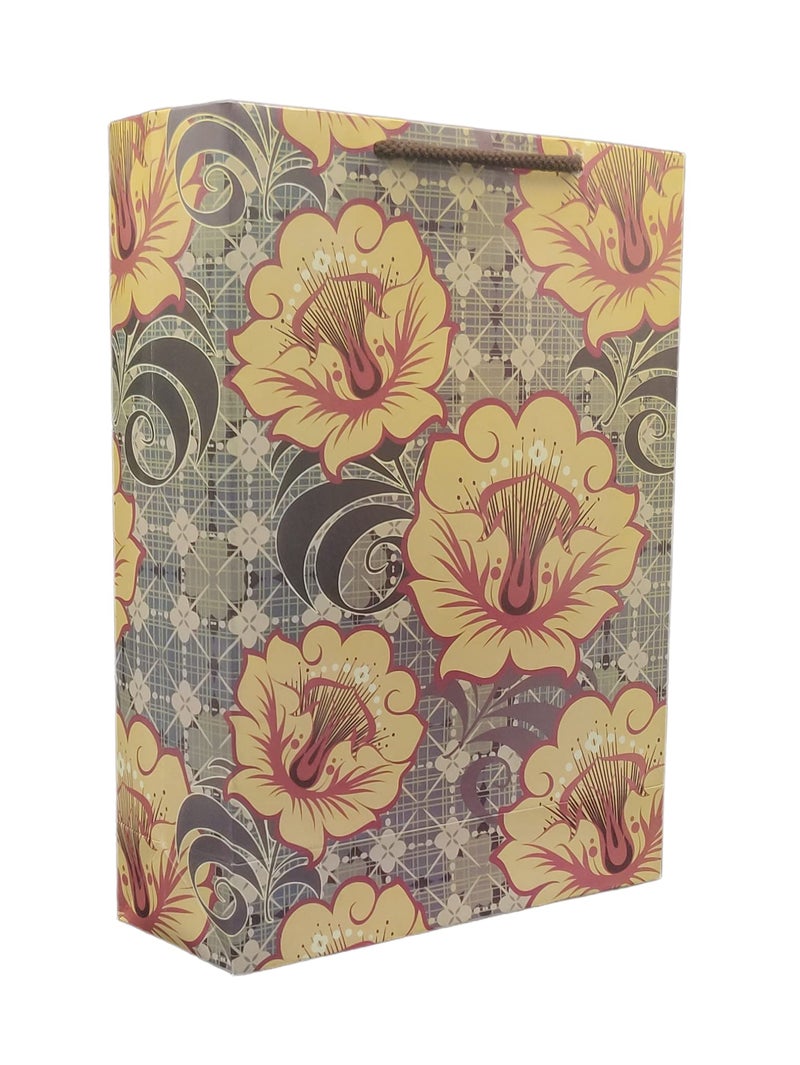 Arrow Paper Products Arrow Paper Bags Rose Mallows Return Gift Bags for Gifting, Weddings, Birthday, Holiday Presents (Pack of 40, 28x20x7.5 Cm) - Image 2