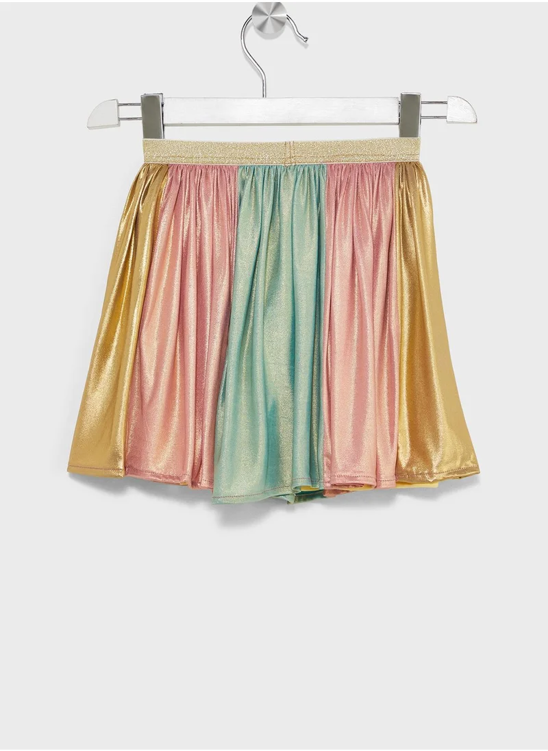 Pinata Girls Shimmery Metallic Skirt