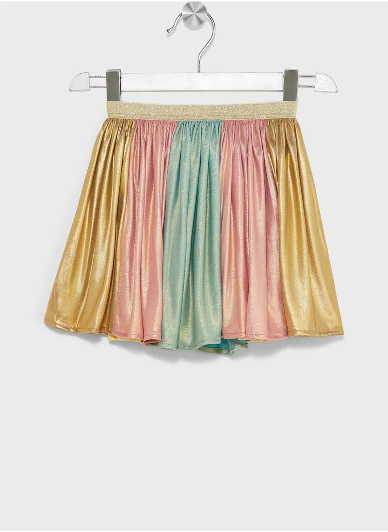 Pinata Girls Shimmery Metallic Skirt