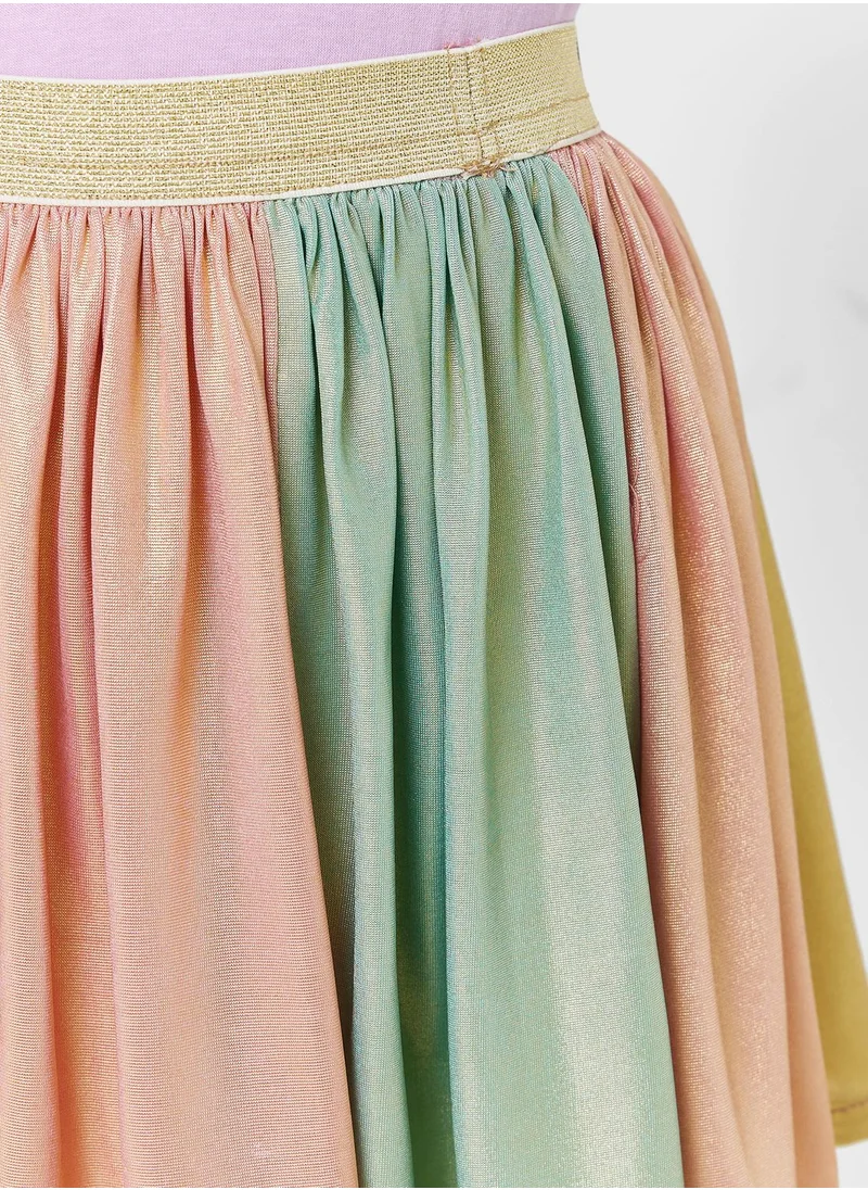 Pinata Girls Shimmery Metallic Skirt