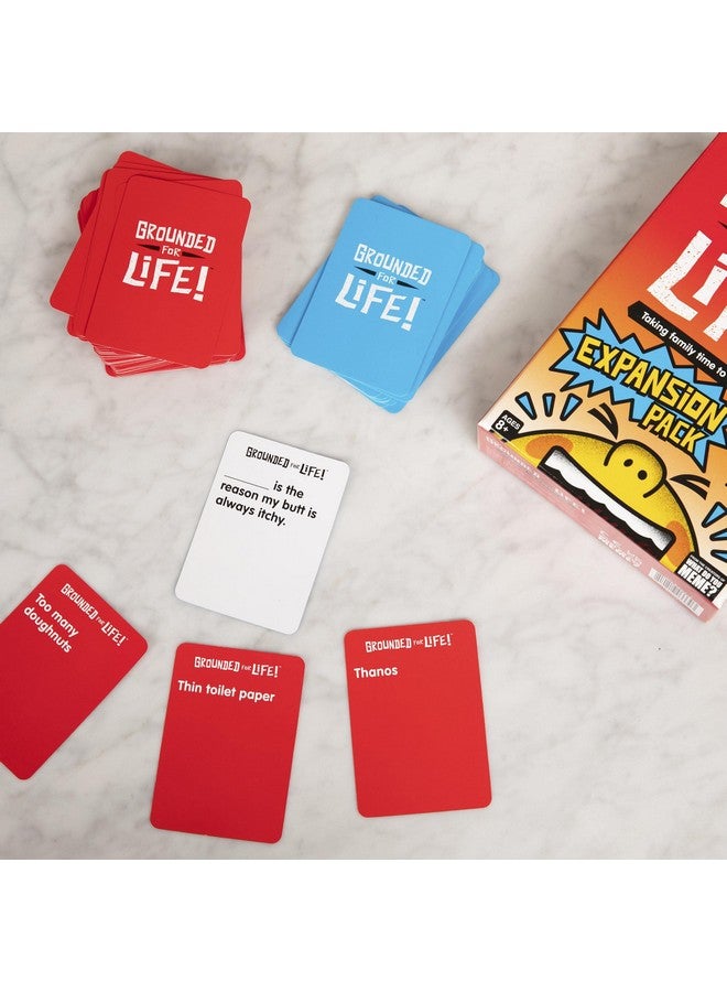 WHAT DO YOU MEME? Grounded for Life Expansion Pack - The Ultimate Kid Game - Designed to be Added to Grounded for Life Core Card Game - Ages 8+ - Image 2