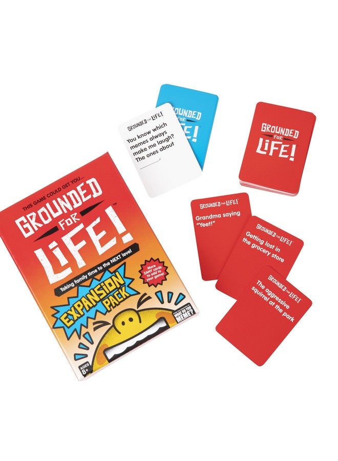 WHAT DO YOU MEME? Grounded for Life Expansion Pack - The Ultimate Kid Game - Designed to be Added to Grounded for Life Core Card Game - Ages 8+ - Image 5