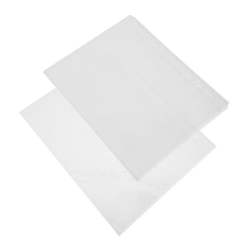 A5 Binder Pockets 50 Pack Plastic Sleeves For Photos Cards And Documents - Image 2