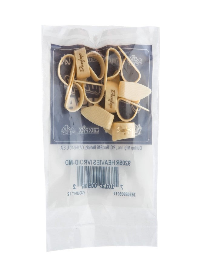 دنلوب ريش عزف جيم دنلوب 9205 هيفيز إيفورويد، متوسطة، 12 ريشة/كيس - Image 2