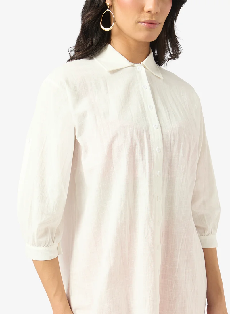 Soleira  Beach Shirt With Palm Print for Women | Best Price UAE