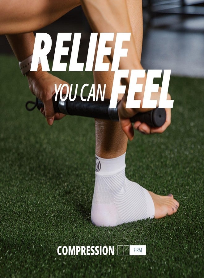 OS1st FS6 Plantar Fasciitis Foot Sleeve for Plantar Fasciitis Pain, Heel and Arch Pain, and Arch Support (XX-Large) - Image 2