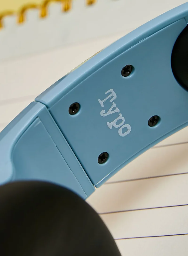 Typo Mic Drop Led Headphone