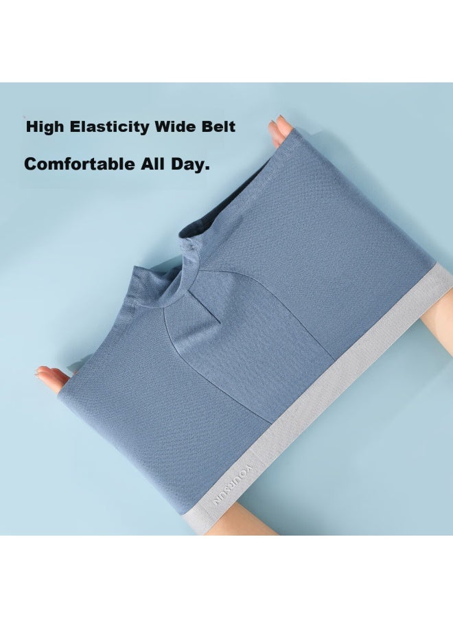 Your Sun Comfortable And Breathable Men's Cotton Boxer Briefs With Antibacterial Technology - Pack Of 5 - Image 3