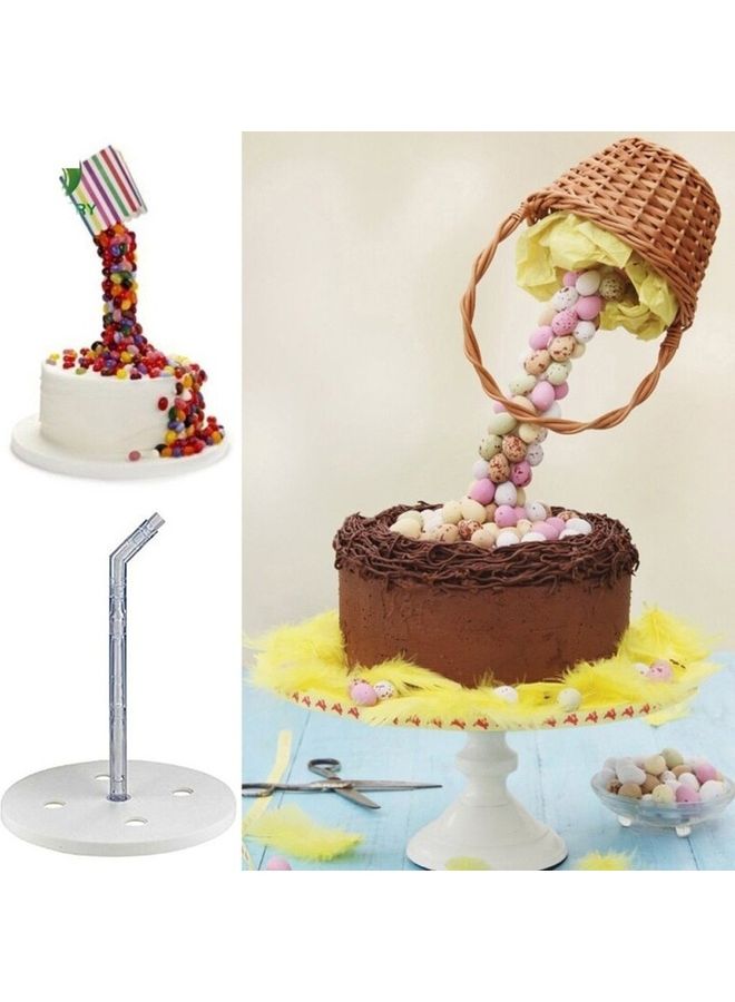 نيبمينينت مجموعة أدوات عمل تصميم صب الكيك المضاد للجاذبية متعدد الألوان 30x27x3سم - Image 2