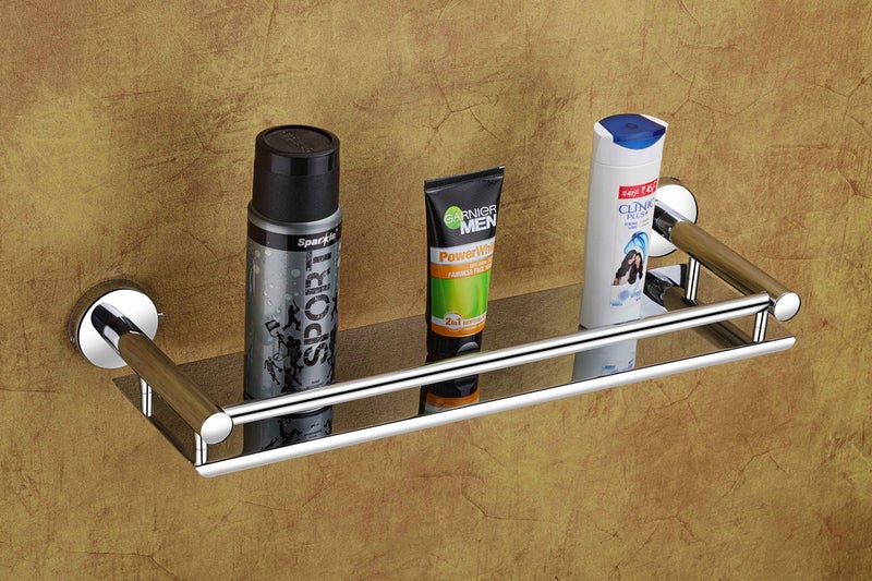 Synergy Stainless Steel 1-Tier Bathroom Shelf/Kitchen Shelf/Bathroom Rack/Bathroom Accessories [SY-TH14] - Image 1