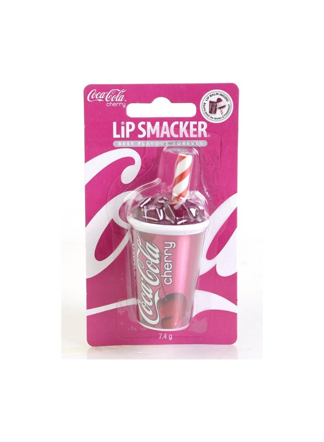 Lip Smacker Coca-Cola Cup Pot Balm - Cherry 7.4g Blister New - Image 1