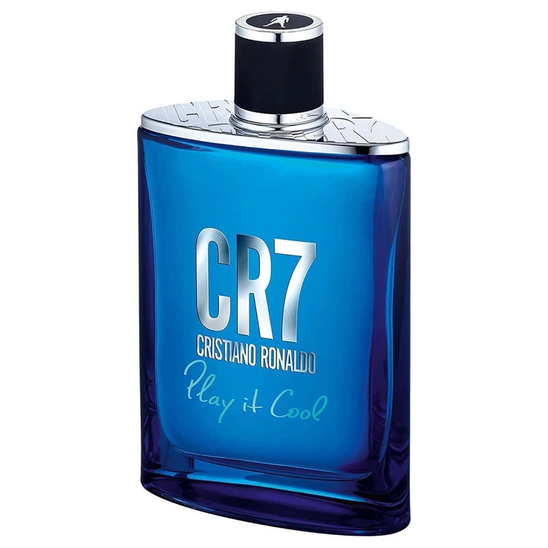 CR7 Play It Cool Cristiano Ronaldo - Eau De Toilette Cologne Scent for Men - With Mandarin, Bergamot, Lavender, and Musk - From Cristiano Ronaldo's Original Men's Fragrance Collection - 3.4 oz - Image 1