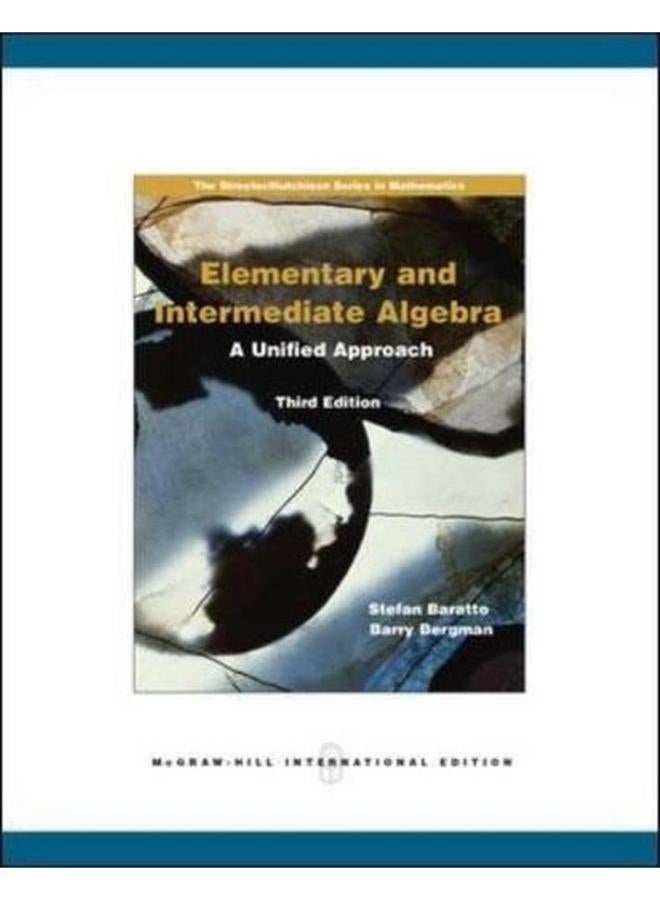Elementary & Intermediate Algebra  Ed   3