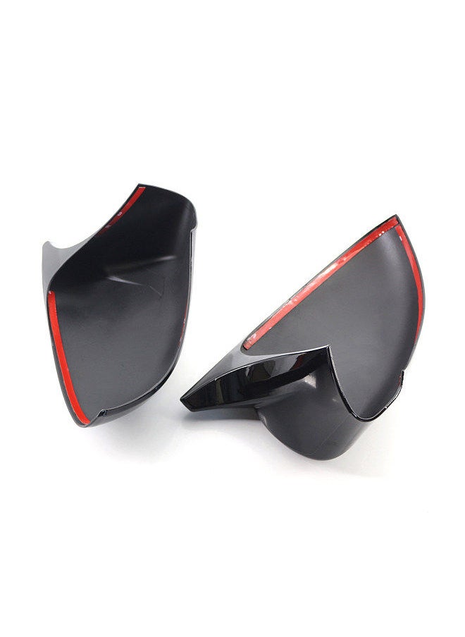 Generic - Pair of Side View Mirror Covers Shells Cap Replacement for Lexus Self-Adhesive - Image 1