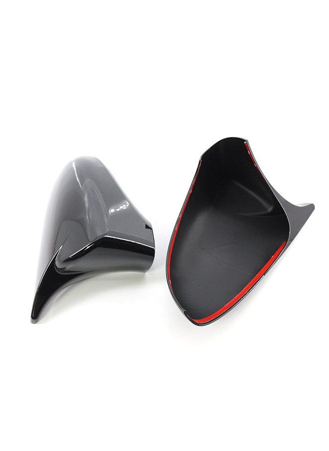 Generic - Pair of Side View Mirror Covers Shells Cap Replacement for Lexus Self-Adhesive - Image 1