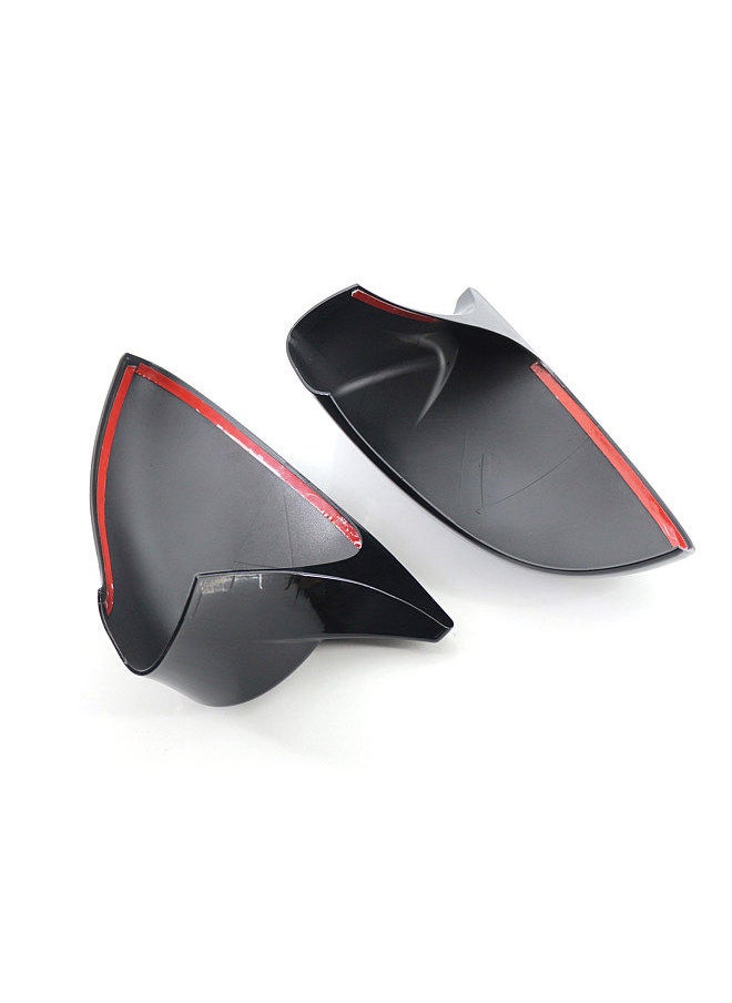 Generic - Pair of Side View Mirror Covers Shells Cap Replacement for Lexus Self-Adhesive - Image 1