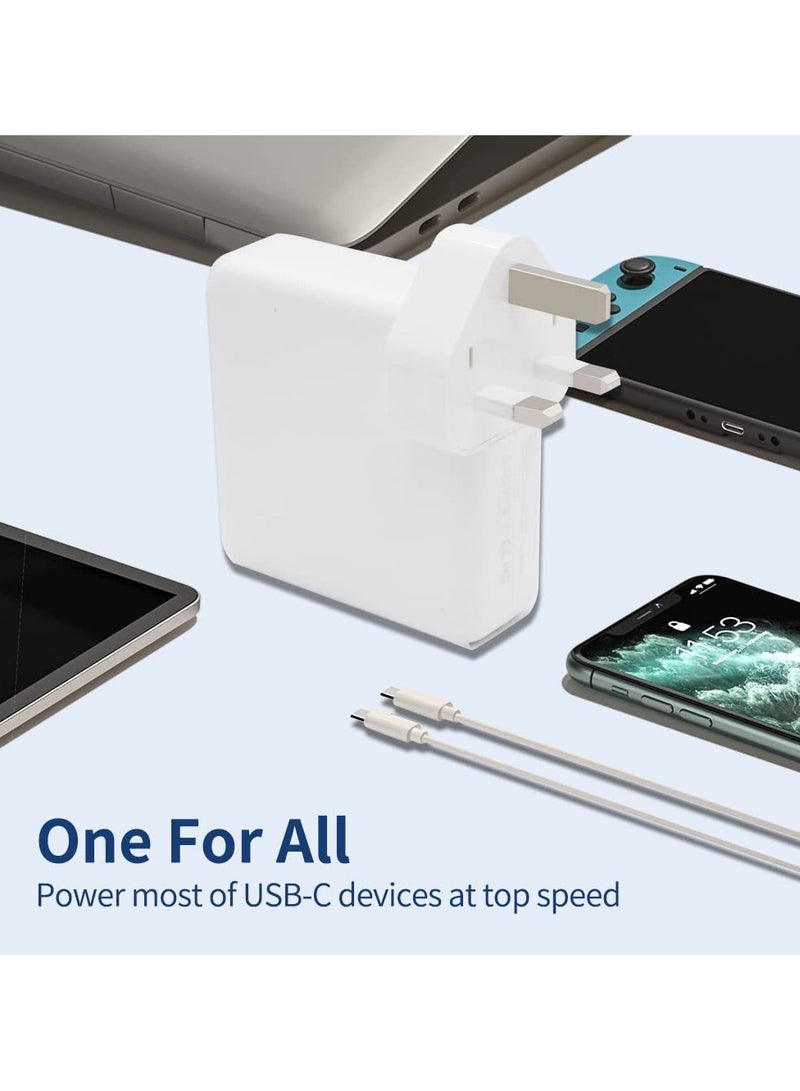 61W Charger Laptop Adapter 20V 3A USB C for MacBook Pro13/Air A1706 A1708 A1718 for Switch for MacBook 12" for ADP-230EB T for Google Chromebook for IPad Pro 11'' - Image 5