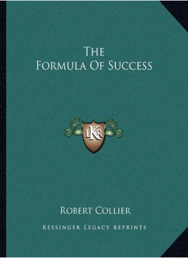 null - The Formula Of Success by Collier, Robert Paperback - Image 1