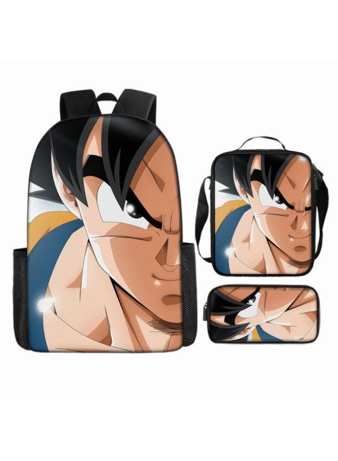 عام حقيبة ظهر مطبوعة عالمية مشتركة - مجموعة حقائب ظهر من ثلاث قطع (متوفرة للطلاب والأطفال والأصدقاء في النزهايات وتسلق الجبال وما إلى ذلك) - 113 - Image 2